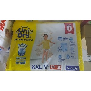 Tã quần unidry M74/L68/XL62/XXL56