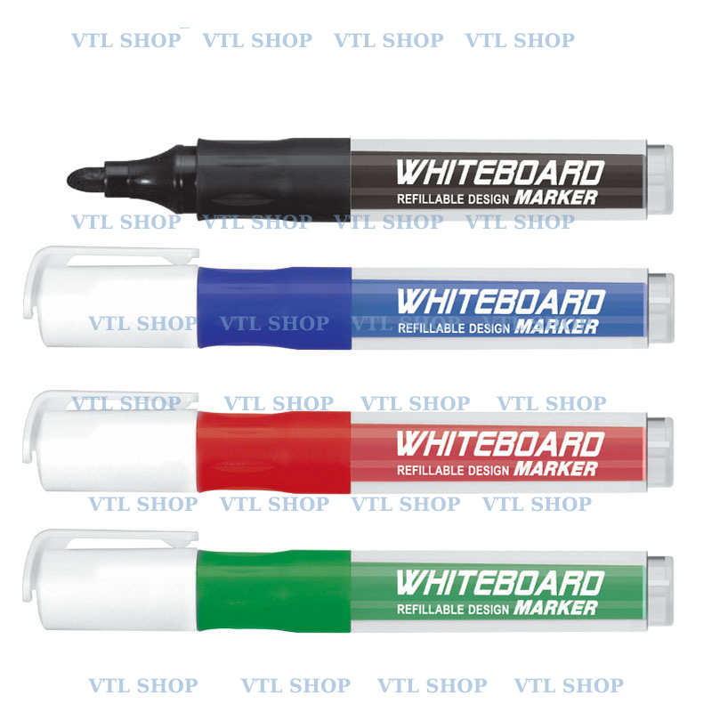 Bút Viết Bảng Trắng Nhấn Có Ống Thêm Mực Bút Lông Viết Bảng Trắng VTL SHOP