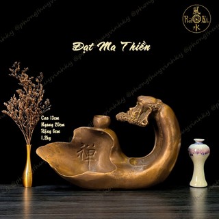 Lư Đỉnh Trầm Đạt Ma Sư Tổ Thiền - Tượng Đồng Thờ Cúng