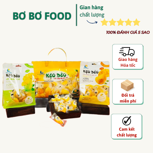 Kẹo dẻo xoài bóc vỏ Đại Long - bơ bơ food