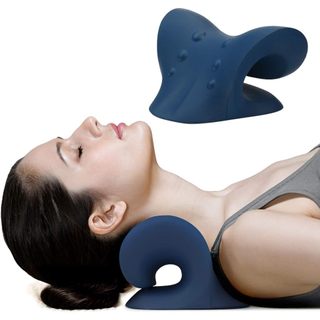 Gối thư giãn cổ - vai restcloud neck/shoulder relaxer/stretcher, cervical traction device for tmj