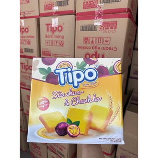 Tipo hộp bánh trứng kem chanh leo 250g