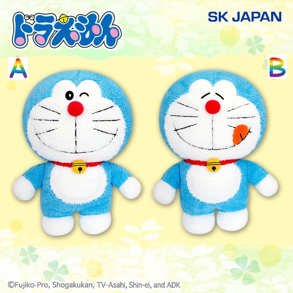 Doraemon Nhắm Mắt Lè Lưỡi 2023 Chính Hãng Gấu Bông Nhật SK Japan Amuse Sega Authentic