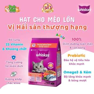 Thức ăn mèo whiskas gói 3kg