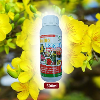  Phân bón mai vàng Amino Rong Biển 500ml phân bón hữu cơ cho mai vàng ra rễ vọt đọt cải tạo đất giải độc đất... 