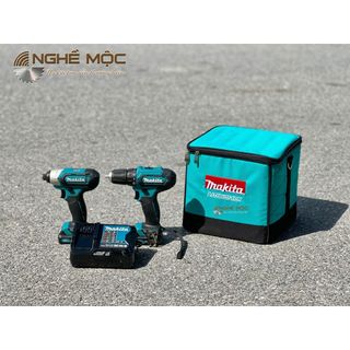 Bộ khoan và bắt vít 12v makita clx224s