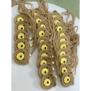Túi đựng tỏi handmade gấu nâu