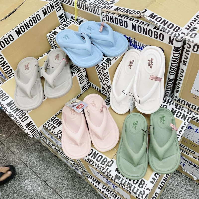 ( 4/4 trả hàng ) Dép Rubber Soul Thái Lan