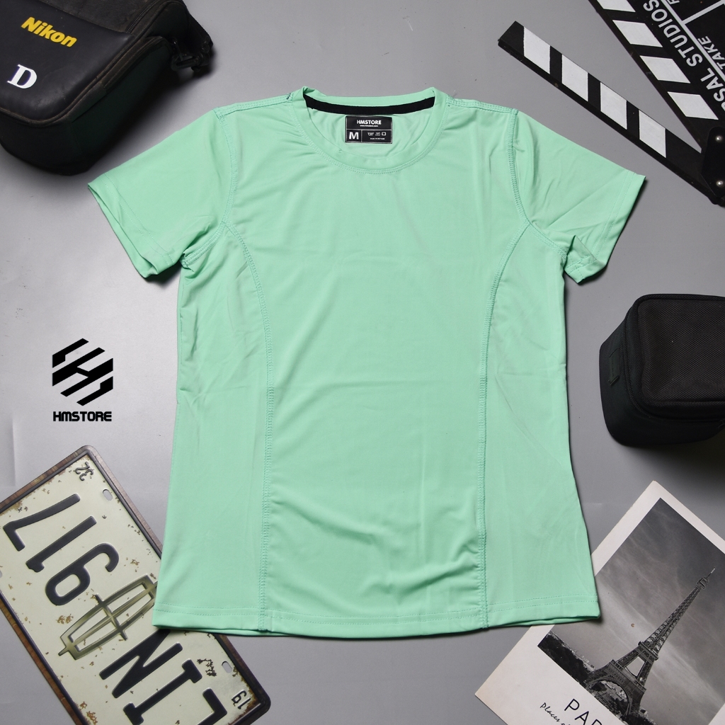 Áo thun thể thao nữ tập gym yoga mã [GY02] chất thun lạnh chính phẩm thấm hút mồ hôi, thoải mái vận động | BigBuy360 - bigbuy360.vn