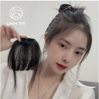 Tóc giả nữ Mái vừa (tóc thật 100%) | Tóc giả Linh Tit