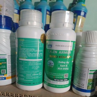 Nano kẽm 700 của cty an phát nông chai 250ml