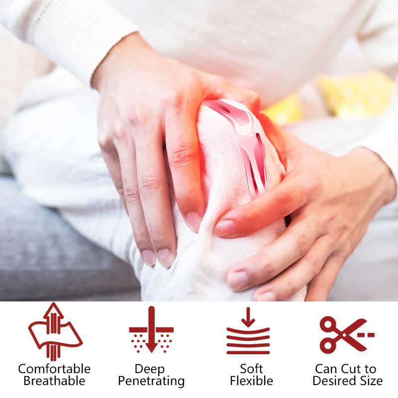 8 Miếng Cao Dán Đau Lưng, Đau Cổ, Đau Khớp, Đau Vai, … thành phần cao bò sát và thảo dược