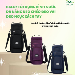 Balo thể thao túi đựng bình nước cách nhiệt du lịch đa năng nam nữ túi đựng dụng cụ câu cá túi đựng bình nước vải oxford