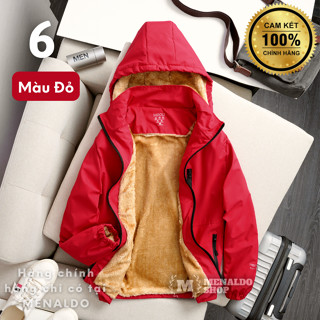 Áo Gió Tráng Bạc Lót Lông Nhung Chống Nước HiDoLi