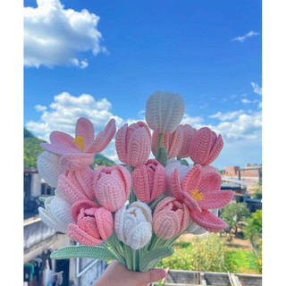 Lẻ 1 bông hoa tulip ghép cánh