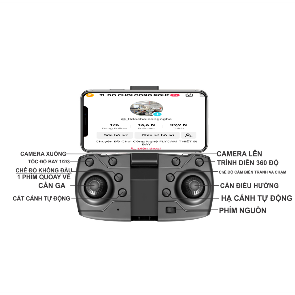 FLYCAM F200 NEW 2024 | BigBuy360 - bigbuy360.vn