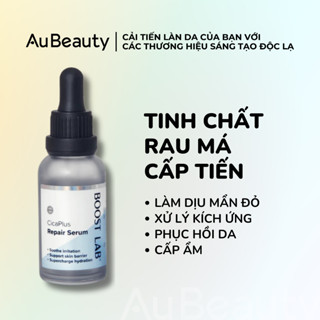 Tinh Chất Rau Má Cấp Tiến Chứa Lợi Khuẩn Giúp Làm Dịu, Giảm Kích Ứng & Phục Hồi Da | BOOST LAB CicaPlus Repair Serum
