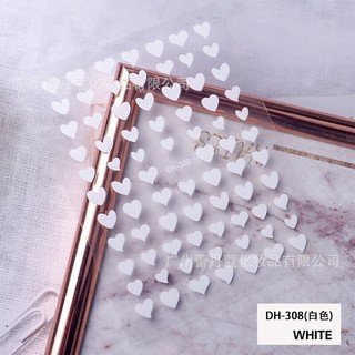 Sticker miếng dán móng tay trái tim xinh