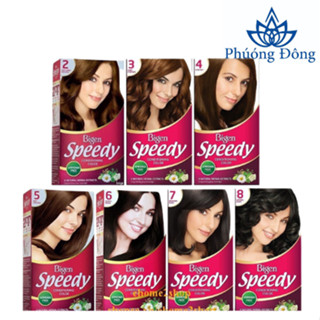   Phủ bạc 100%  Thuốc Nhuộm Tóc Bigen Speedy Color Cream 80ml 