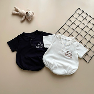 BODY BÉ TRAI THÊU GẤU SIÊU XINH, CHẤT TĂM LẠNH MÁT, THẤM HÚT MỒ HÔI MIN BOUTIQUE. ĐỒ SƠ SINH, ĐẦY THÁNG, CHO BÉ TRAI