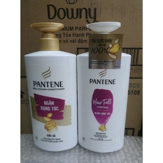 Combo dâù gội Pantene ngăn rụng tóc 650g+ dầu xả Pantene 650g