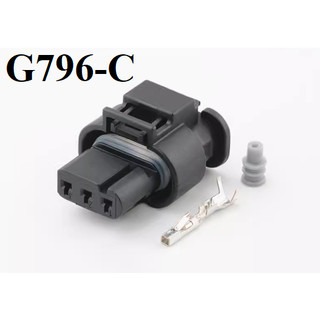 G796-Giắc cắm 3 lỗ 1.2mm mắt điện radar đảo chiều