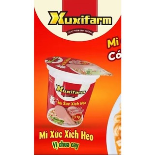 Mì Xúc Xích Xuxifarm 82g - vị chua cay