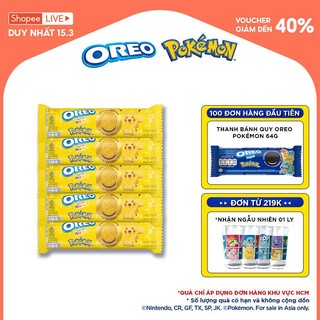 Bánh quy oreo pokémon phiên bản pikachu mới