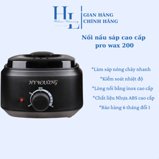 [CHE TÊN] Nồi Nấu Sáp Wax Lông HOLIN WAXING Pro Wax 200 Cao Cấp, Mẫu Mã Đẹp Tặng Kèm Que 1011