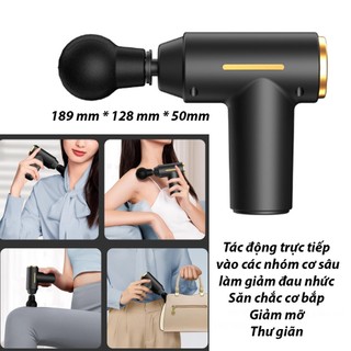 Máy Đấm Lưng Massage Cầm Tay Mini, Máy Massage Cầm Tay Mini Toàn Thân gairm đau mỏi cơ