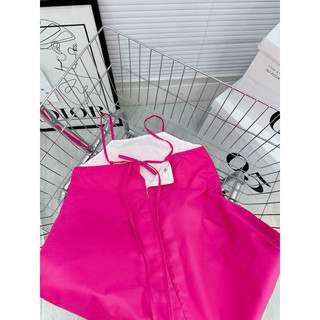ĐẦM MAXI 2S NÚT BỌC CỘT NƠ SAU