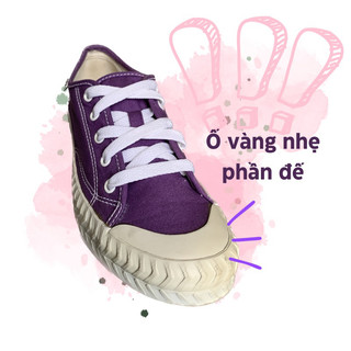 [Giày si] Giày thể thao màu Tím. Size 22cm