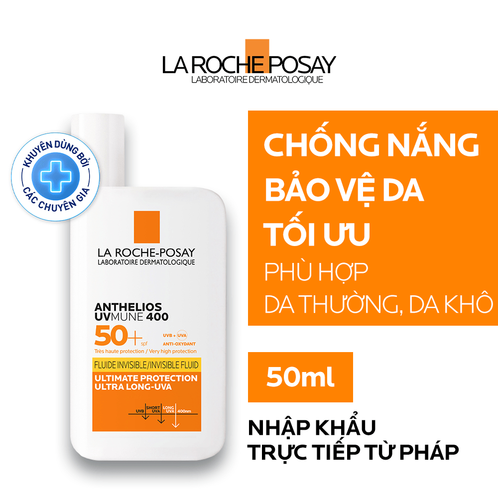 Sữa chống nắng chống tia UVA dài La Roche-Posay Anthelios UV Mune 400