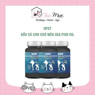 Viên dầu cá cho chó, mèo bổ sung dinh dưỡng hộp 60 viên
