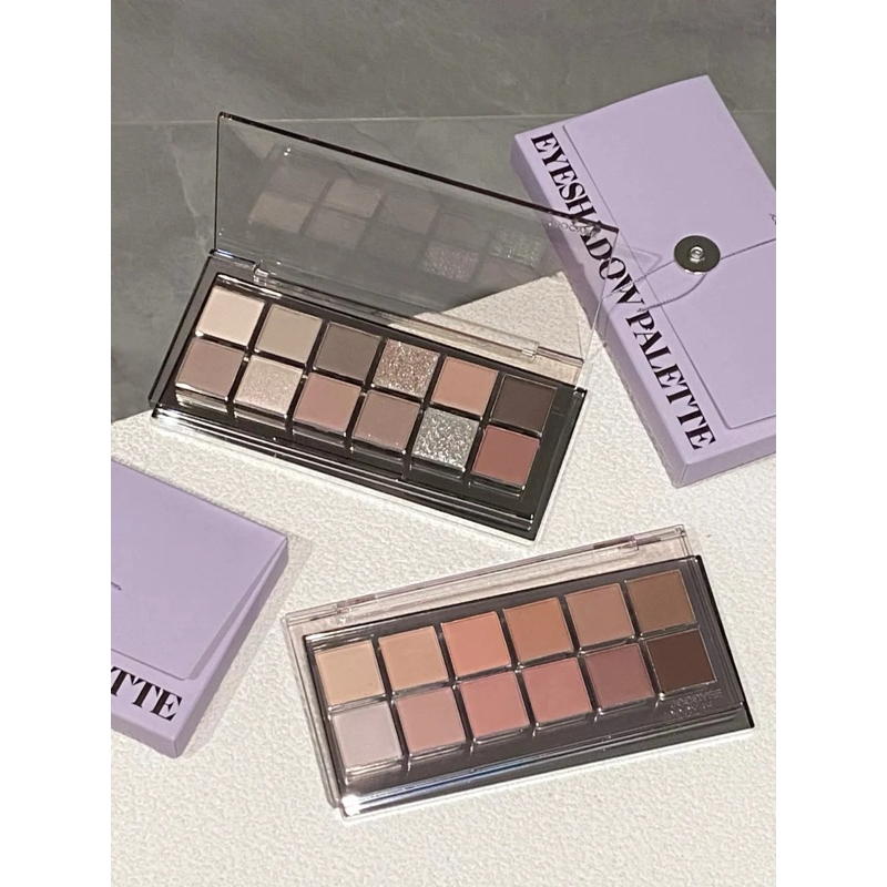 JOOCYEE Bảng Phấn Mắt Joocyee 12 Ô 12 Shades Eyeshadow Palette