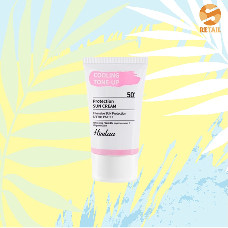 Kem chống nắng Heelaa Cooling Tone-Up Sun Cream SPF50+ PA++++
