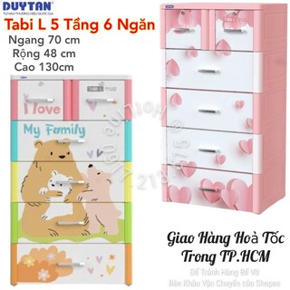 🌱🚀 Tủ Nhựa Duy Tân Tabi-L Size Lớn Nhất ( Ngang 70 * Rộng 48cm ) - Nhiều Mẫu Xinh 🚀🌱