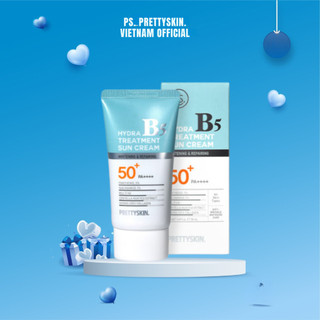 Kem chống nắng B5 giúp phục hồi dưỡng trắng không trôi Prettyskin 50ml