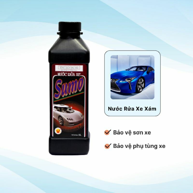 Nước rửa xe Sumo (mẫu cũ).