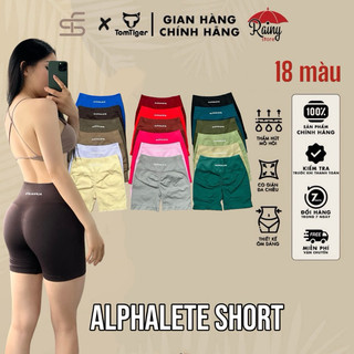 Quần đùi biker Alpha thun dệt cao cấp, sẵn chun mông Rainy Store