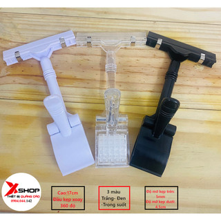 Kẹp wobbler, kẹp giảm giá, kẹp biển sale, kẹp lò xo 2 đầu loại tốt V01-W