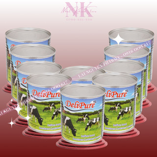 Combo 10 lon Sữa đặc có đường DeliPure loại 380g