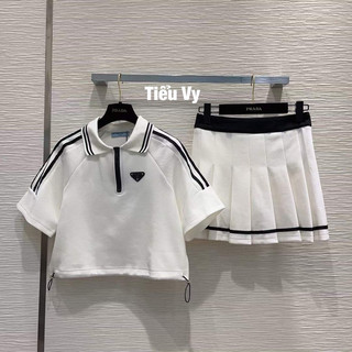 Set Váy Prdaa Cổ Đức Siu Cấp