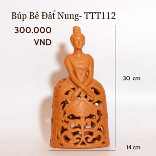 Tượng Búp Bê Đất Nung Trang Trí