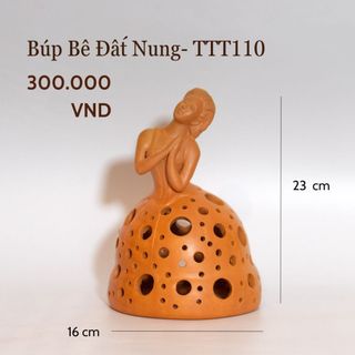 Tượng Búp Bê Đất Nung Trang Trí