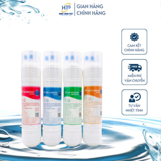 Bộ 4 lõi lọc nước UF nhập khẩu Hàn Quốc chính hãng cao cấp cho máy Korihome, KG47, KG48, Yakyo, Newlife...