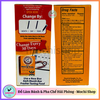 Baking Soda Arm Hammer 40g (chiết lẻ) (gói)