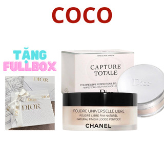 Phấn phủ bột dior capture totale dior cao cấp, độ che phủ mỏng nhẹ tự nhiên, mịn da chính hãng coco official