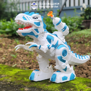 Đồ chơi Khủng Long Bạo Chúa bắn tên chạy pin có nhạc, có đèn (tặng kèm pin) - MiniKids Toys