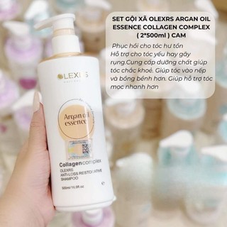 Cặp Gội Xả O.lexrs Anh Phiên Bản Mới Nhất Cho Tóc Khô Xơ Gãy Rụng